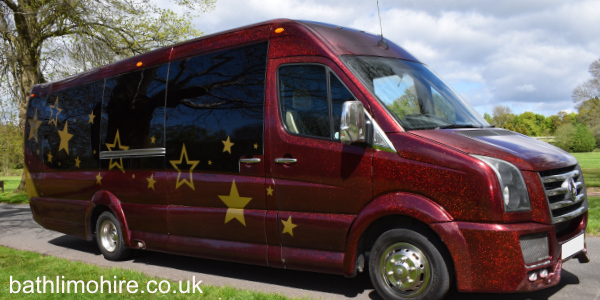 Party bus exterior